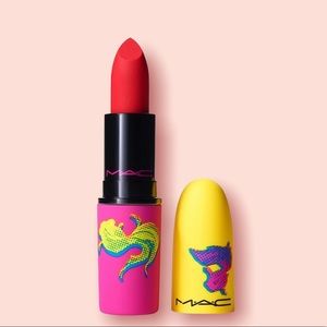 MAC cosmetics Lipstick turn up your luck matte red